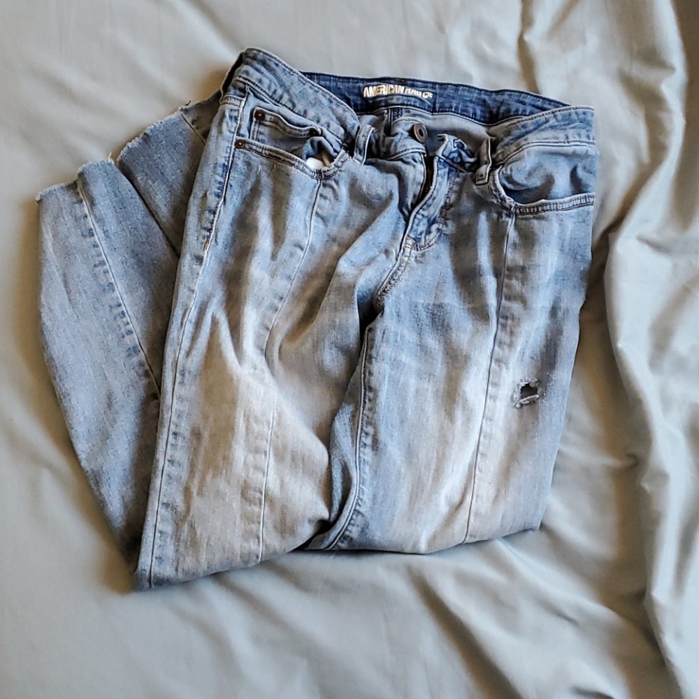 middle seam jeans
